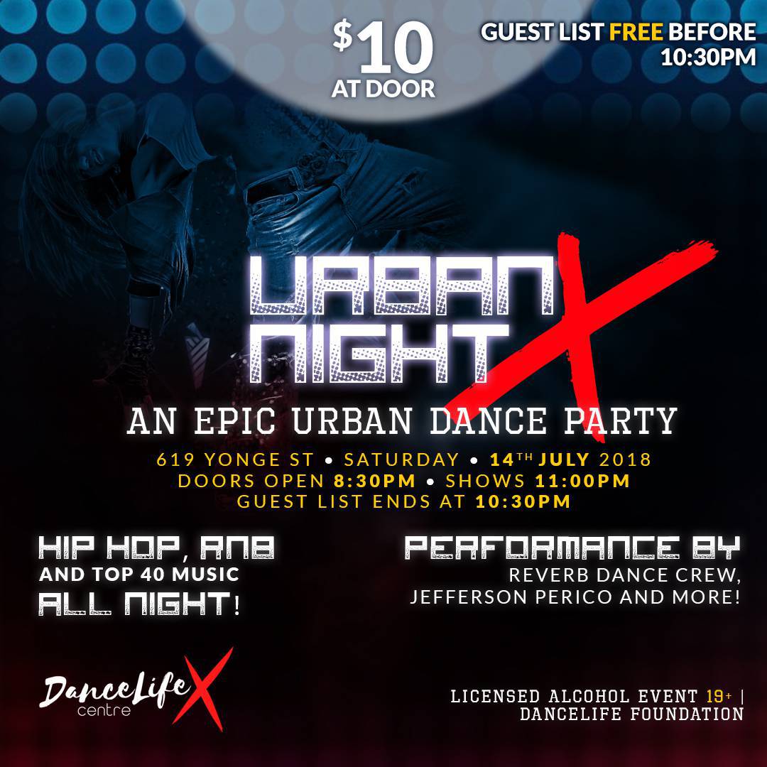 Urban Night X: An Epic Urban Dance Party