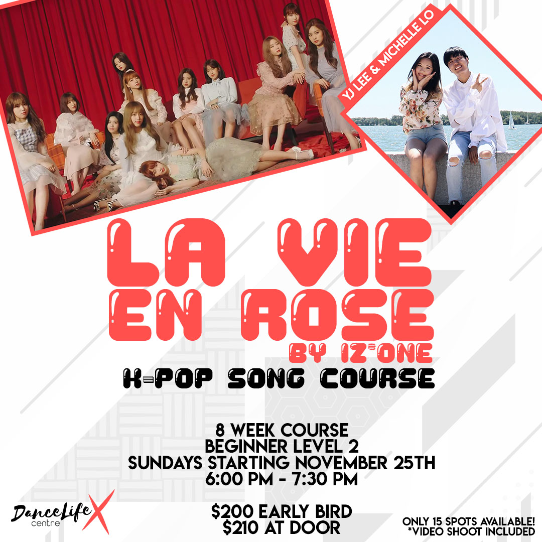 K-POP SONG COURSE – LA VIE EN ROSE BY IZ*ONE
