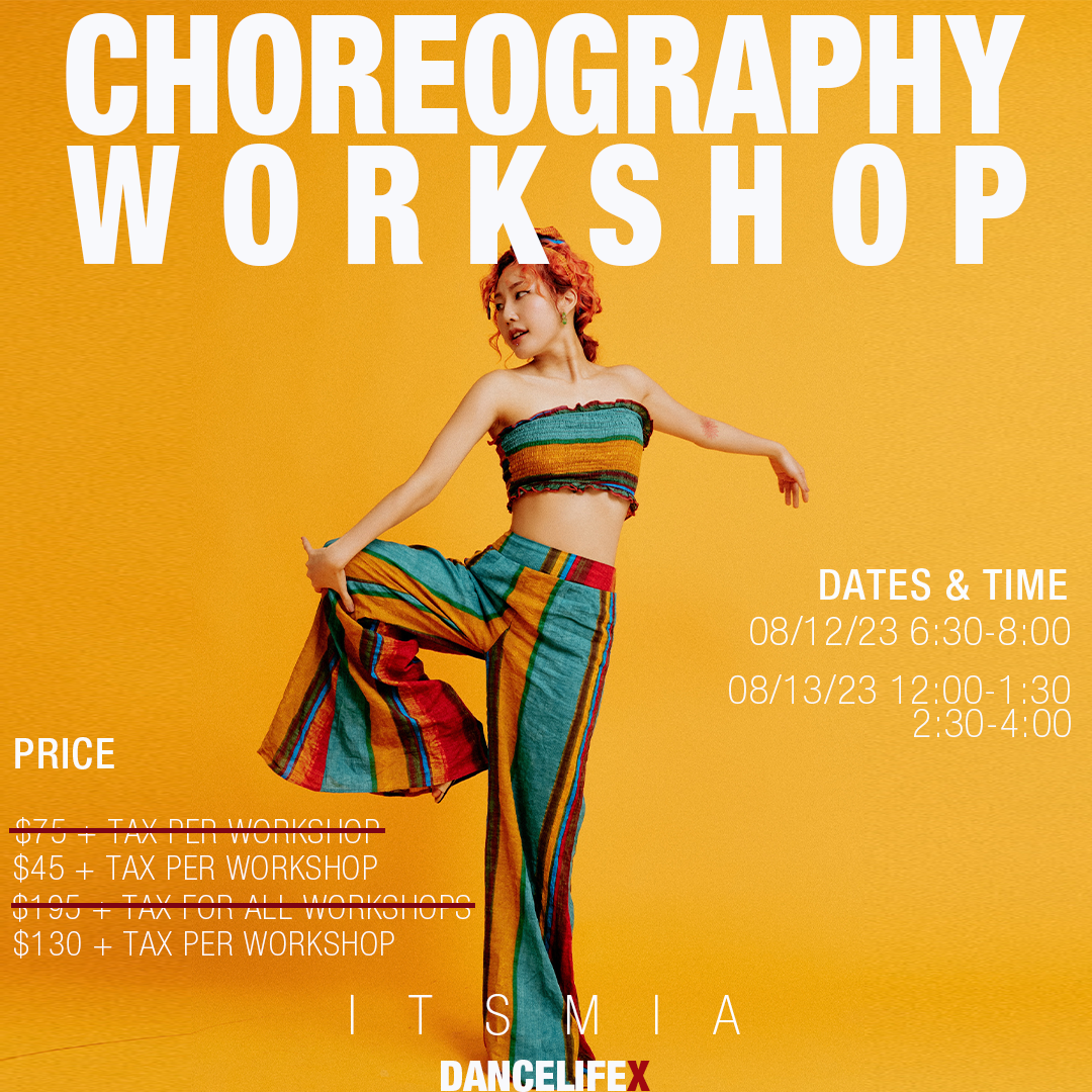 ITSMIA WORKSHOP - DanceLifeX Centre | The Best Dance Classes in Toronto