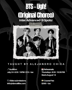 ALEJANDRO ORIGINAL CHOREO