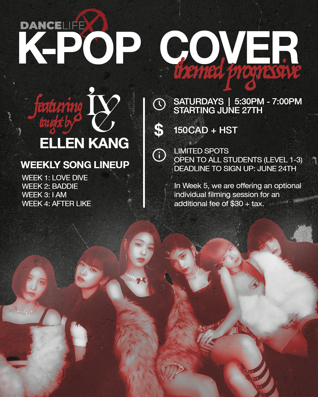 IVE cover course poster