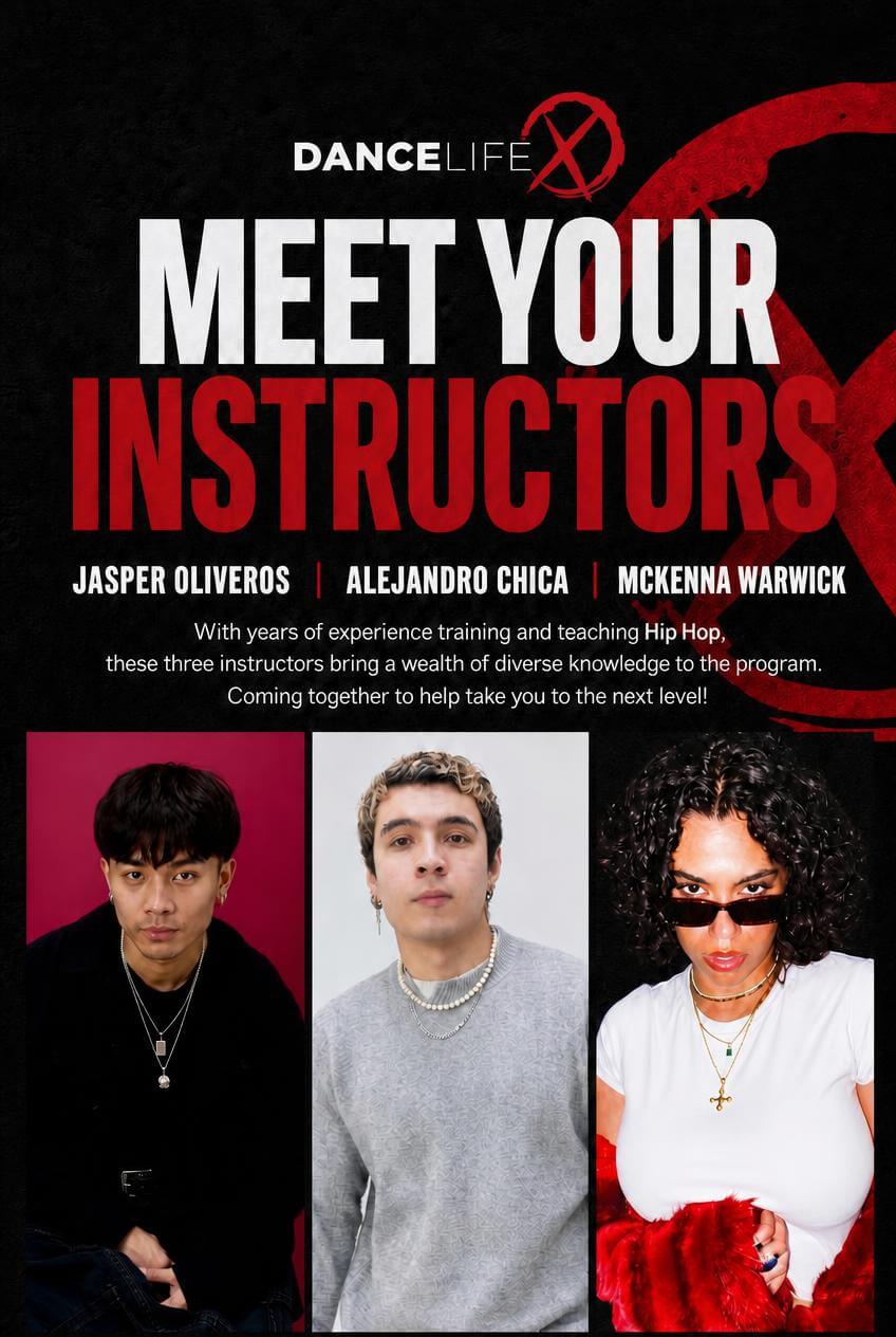 Meet your instructors — Jasper Oliveros, Alejandro Chica, McKenna Warwick